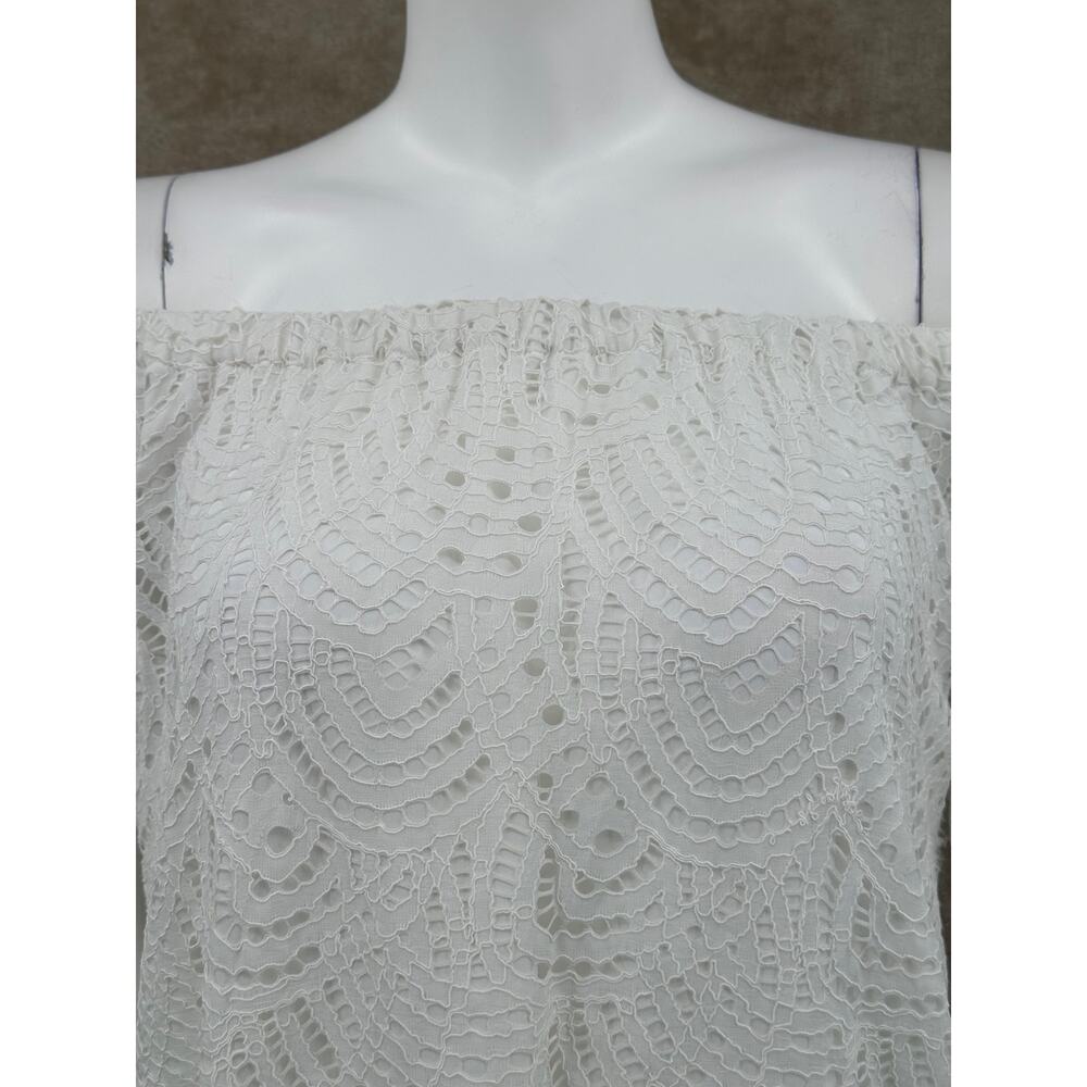 Lilly Pulitzer Dress Womens Small Marble Resort White Lace Preppy Beach Summer - Picture 2 of 10